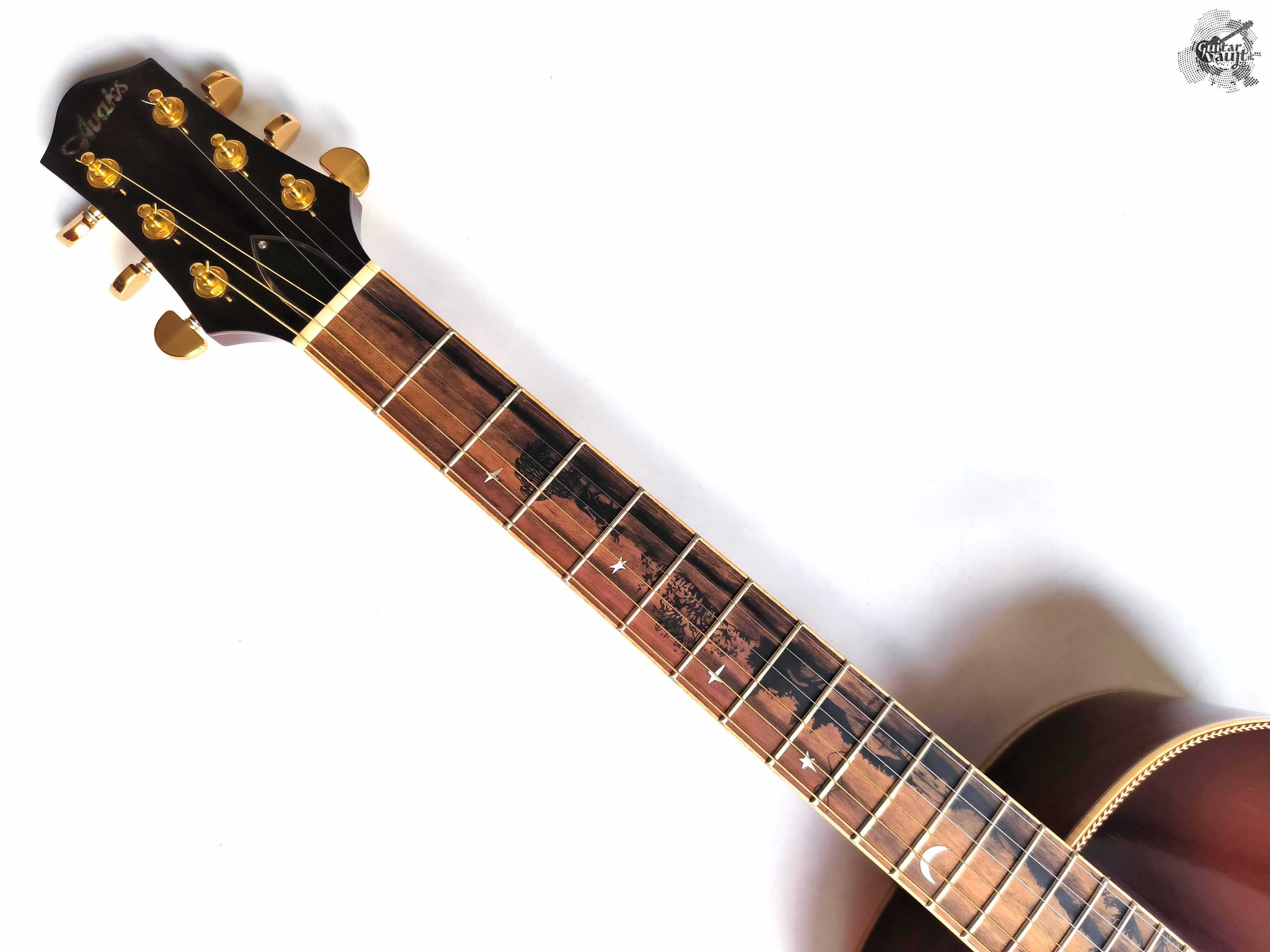 $1630 Avaks A-16 Custom СNC Inlay '2020 Tobacco Burst з новим кейсом