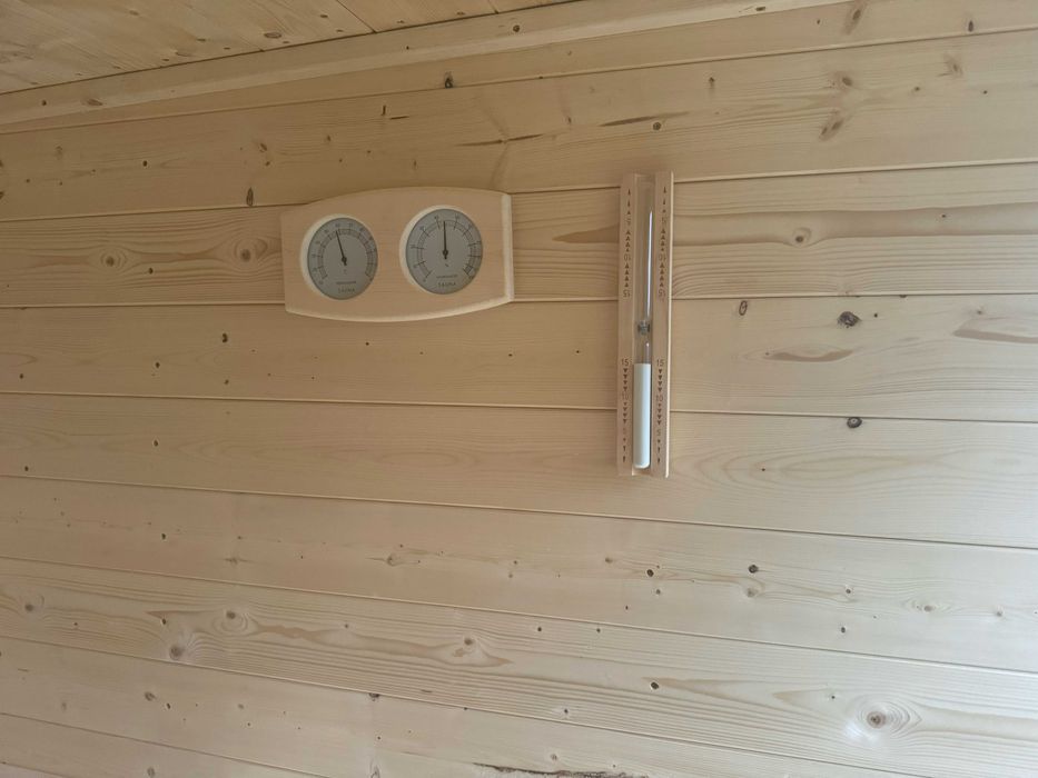 SAUNA OGRODOWA , piec na drewno , model S 3-5 osób montaż cały kraj