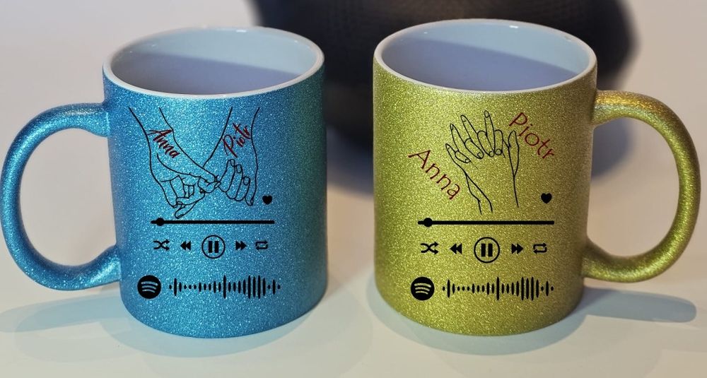 Kubek z Waszą piosenką Walentynki Rocznica