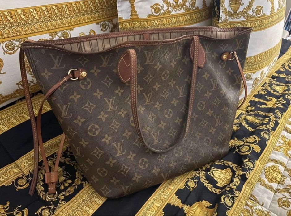 Mala Louis Vuitton Neverfull MM Monograma Original
