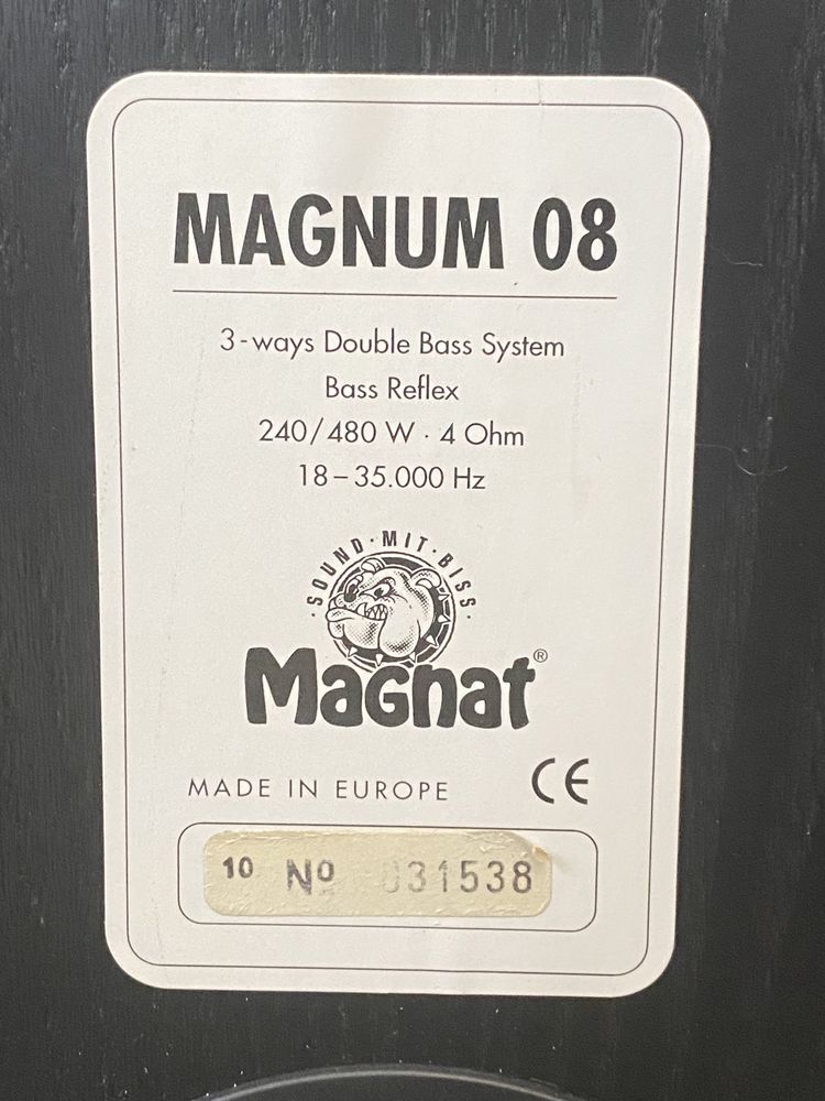 Акустика колонки Magnat Magnum 08