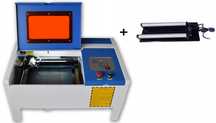 Ploter Laserowy CO2 40W 35x24cm (K40)  + Przys