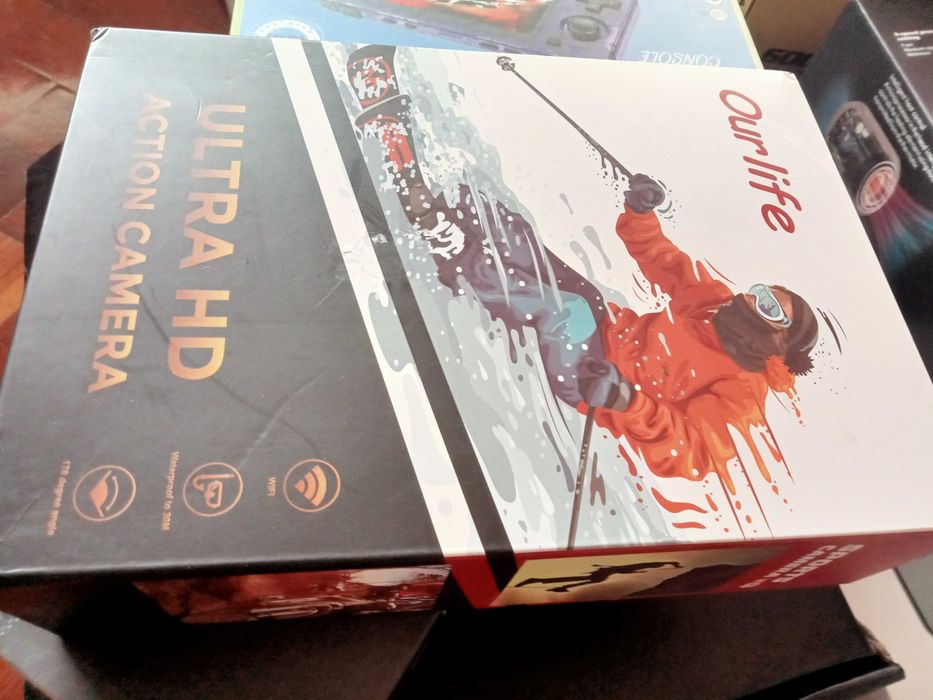 Go pro Câmera 5K.+ Ski Pro.Oportunidades