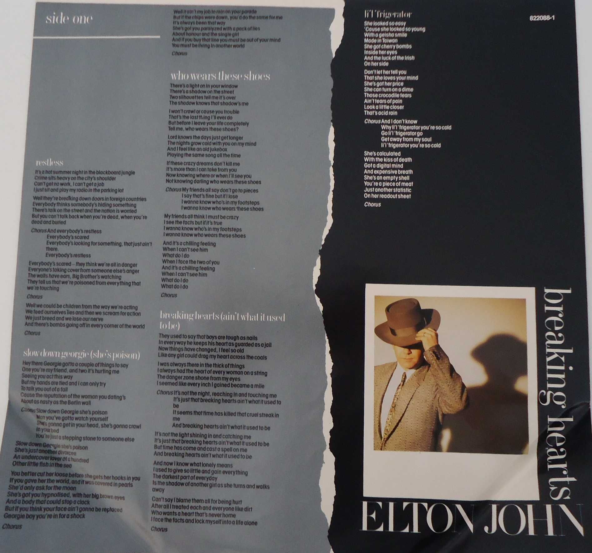 Álbum vinil Elton John - Breaking Hearts