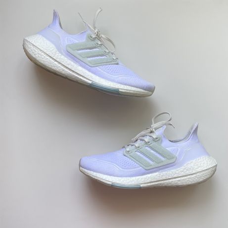 Adidas UltraBoost 21 x Parley White, NEW