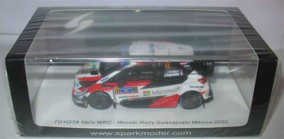 Spark- Toyota Yaris WRC - Vencedor Rally México 2020 - Sébastien Ogier