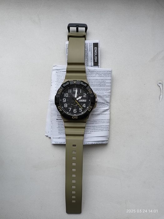 casio mrw-210h-5А + 2 захисник скла
