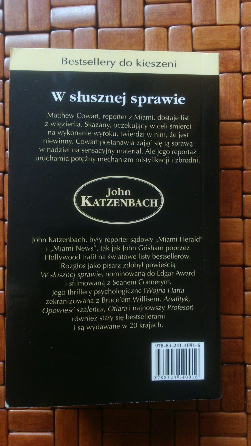 John Katzenbach W słusznej sprawie