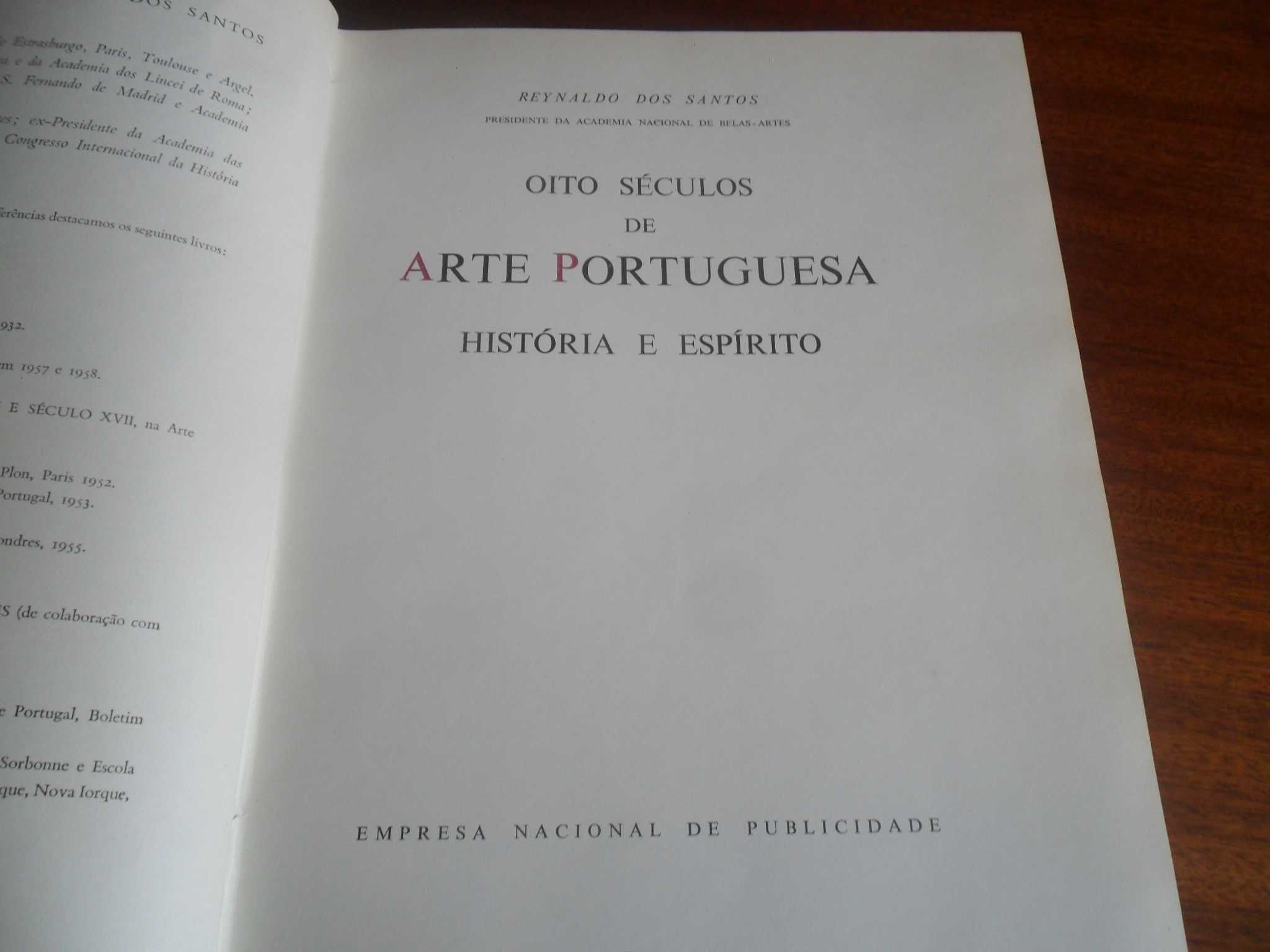 Oito Séculos de Arte Portuguesa: História e Espírito - Reynaldo Santos