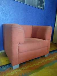 Fotel pomarańczowy