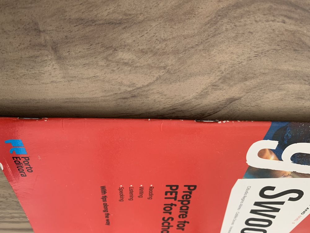 Livro de Inglês, 9.º ano, Porto Editora.
