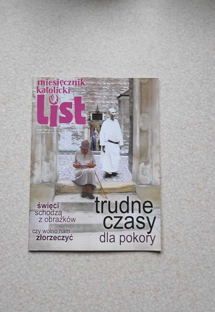 Archiwalne numery dwumiesięcznika Przymierze z Maryją czasopismo list