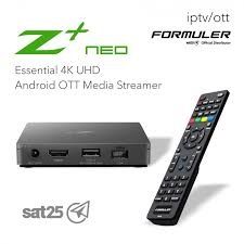 * NOVA SELADA* FormulerZ + Neo 4K 60fps Android 7 IPTV Mytvonline2