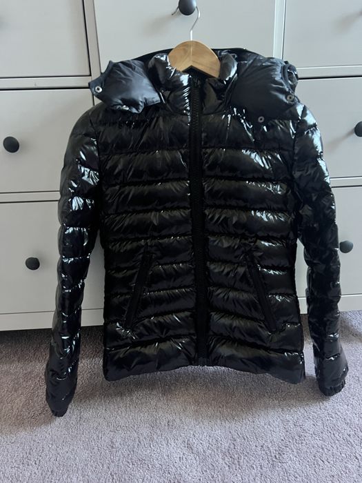 Benetton kurtka zimowa pikowana połysk 38
