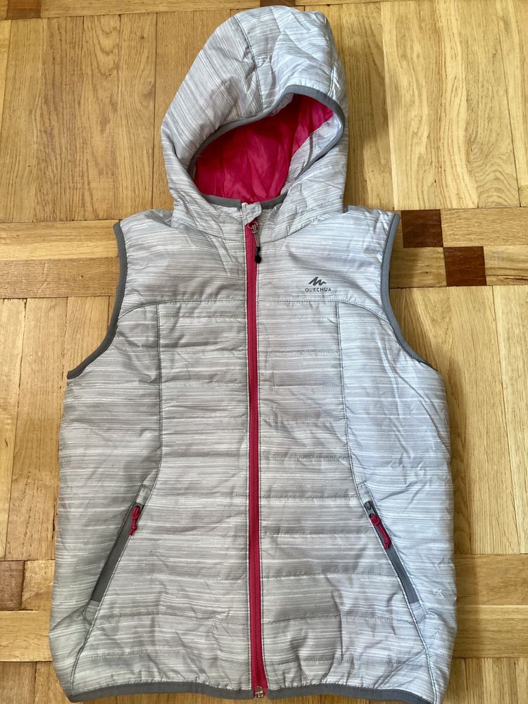 Bezrękawnik decathlon quechua r. 141-148, 10-11 lat