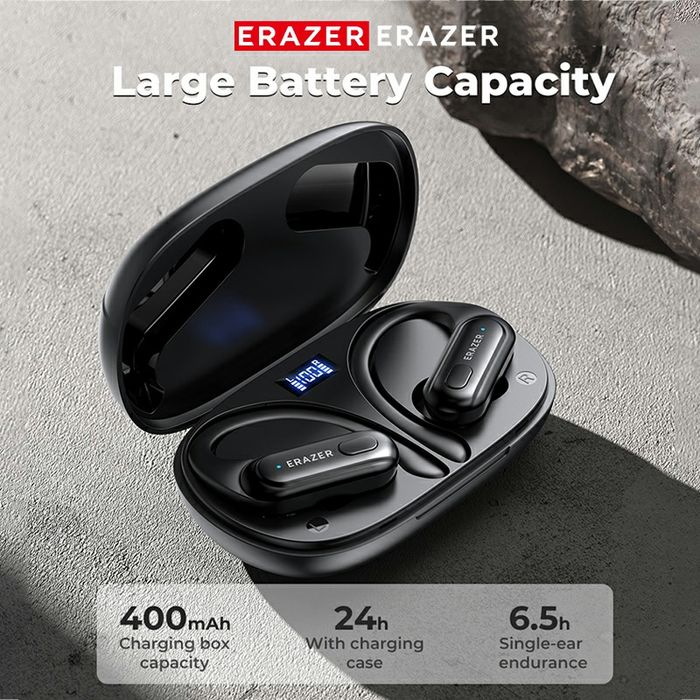 Навушники ERAZER T60 Pro Bluetooth 5.4, надійні спортивні, наушники