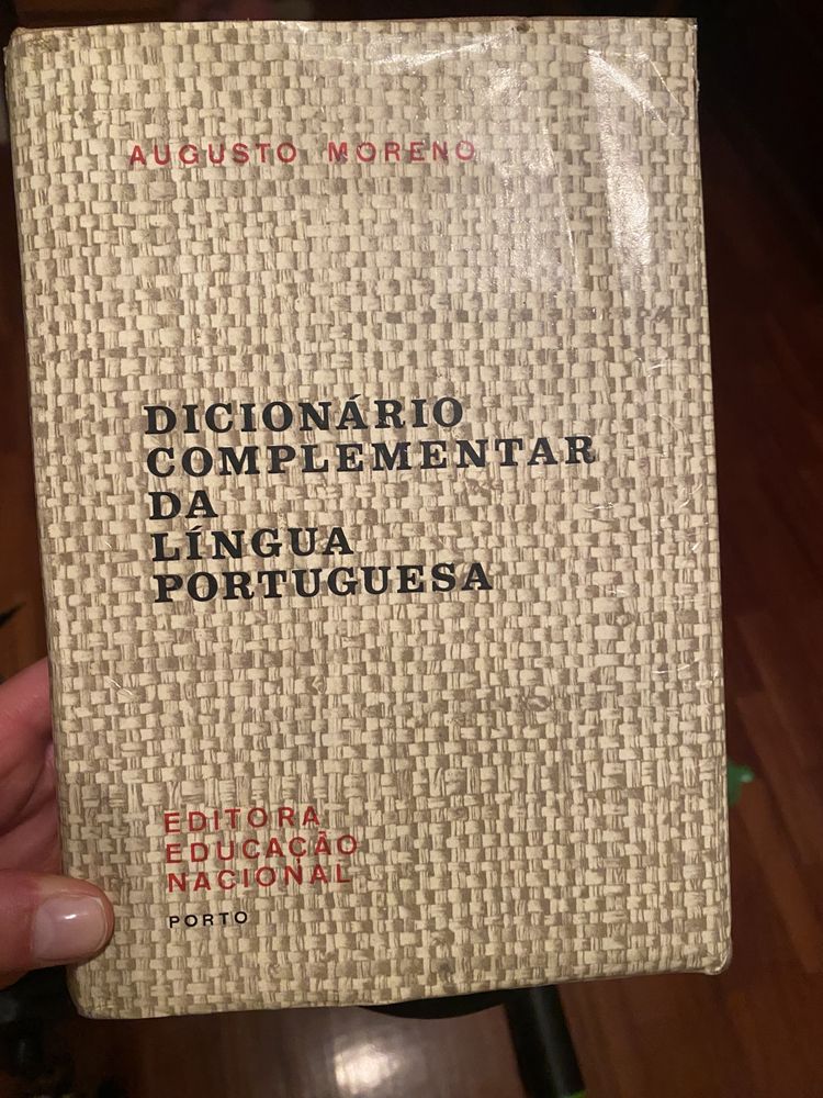 Dicionário da Língua Portuguesa Augusto Moreno