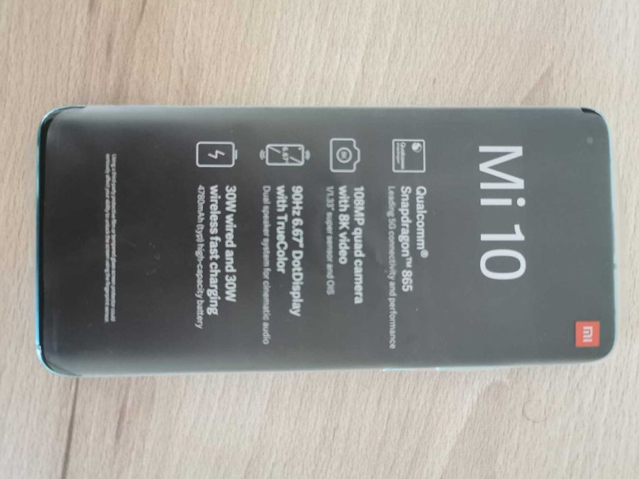 Xiaomi MI 10 5G 8Gb\256Gb Coral Green - Como novo