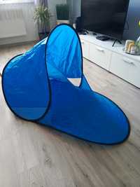 Namiot plażowy samorozkładający się niebieski