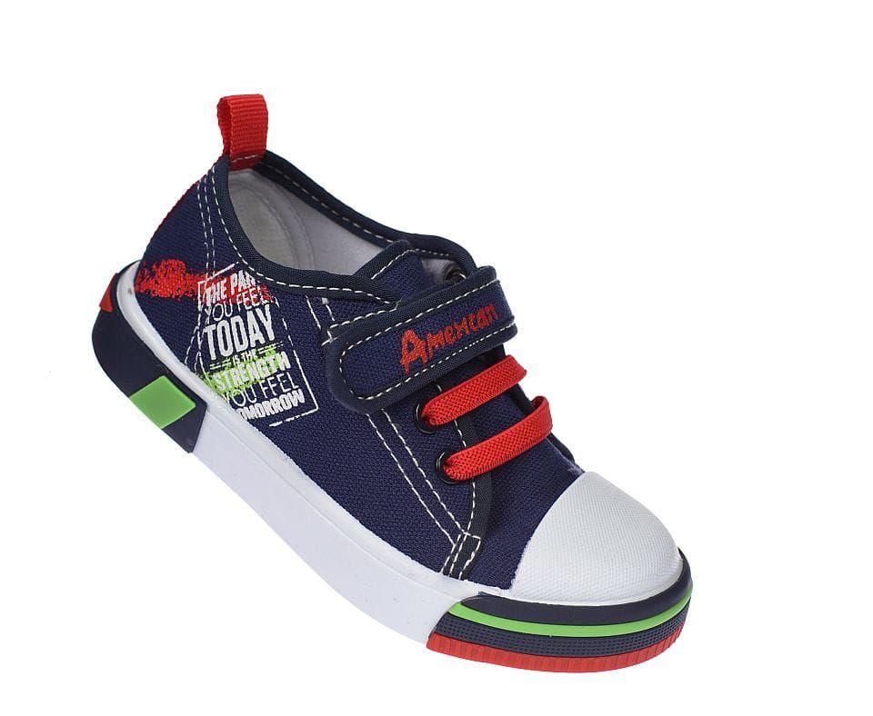 Trampki na rzepy dziecięce pantofelki Ten 05/21 NV rozm. 21
