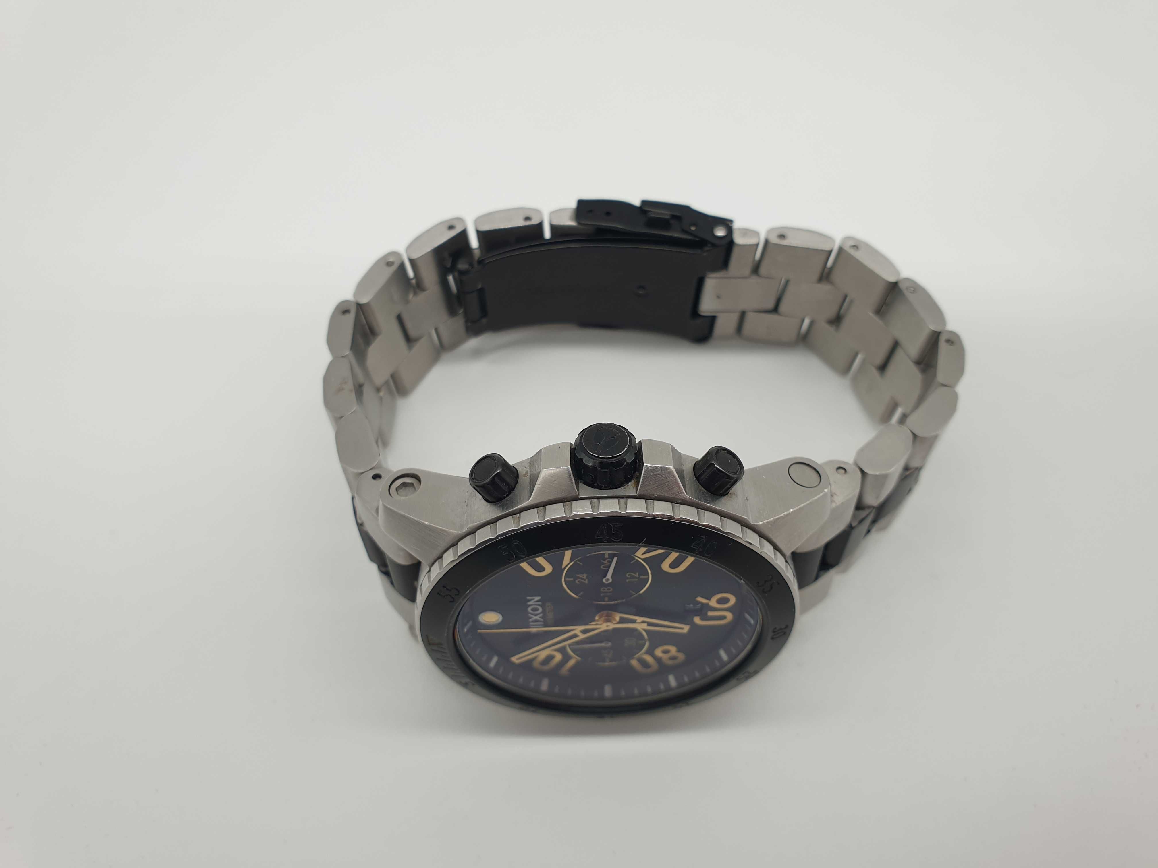 Чоловічий годинник часы Nixon Ranger Chrono 100 m Chronograph 44mm