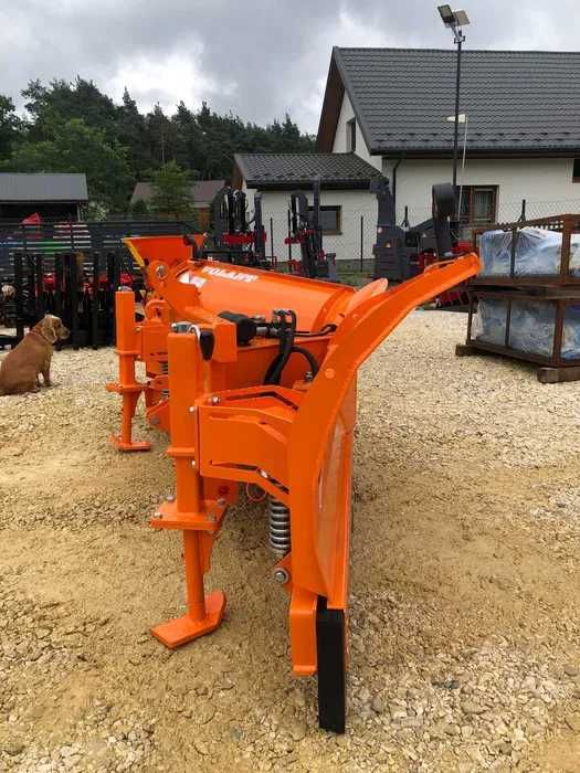 Solidny pług do śniegu volant pług hydrauliczny składany 2,5/3,2m