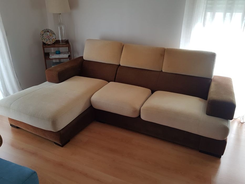 Vendo sofá  chaisse long.