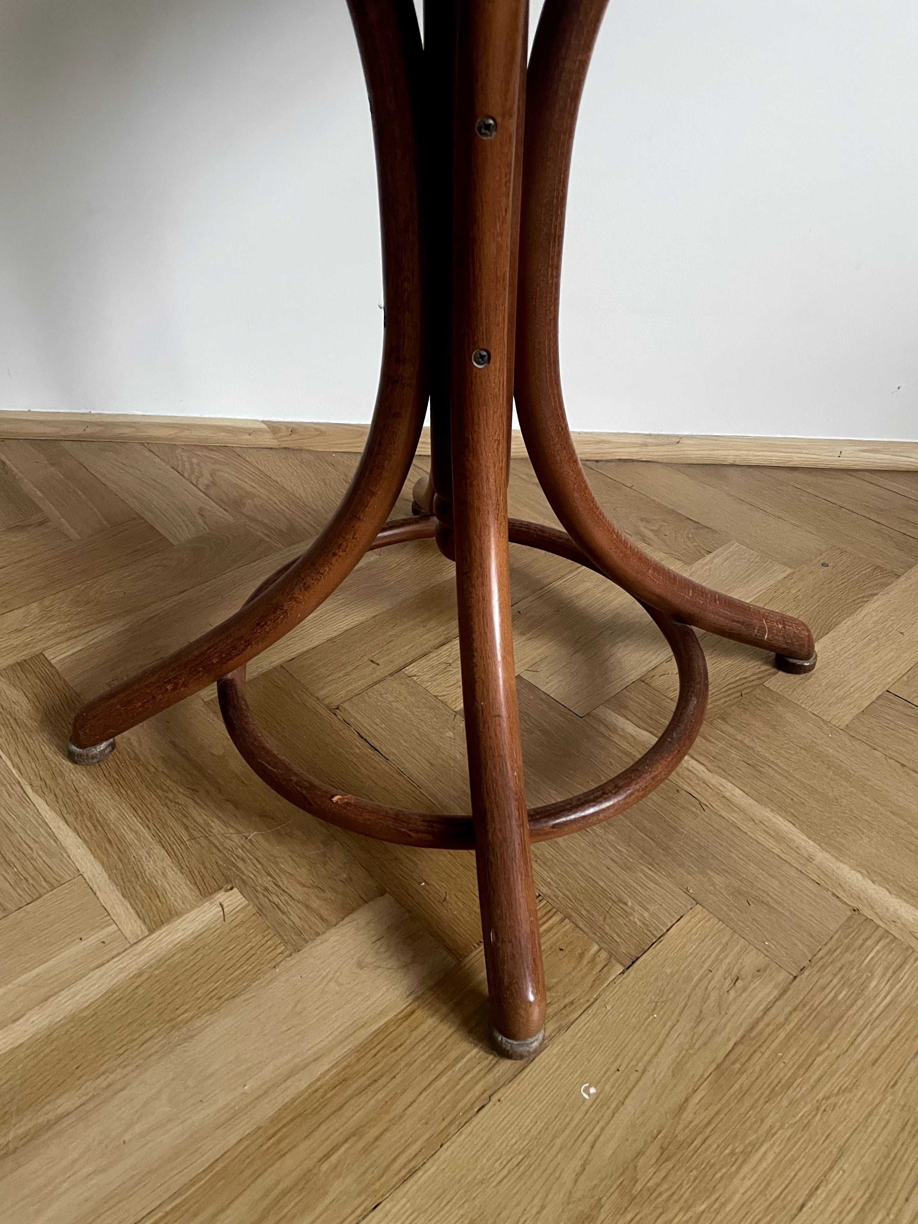 Piękny okrągły stolik kawowy vintage retro Fameg Thonet