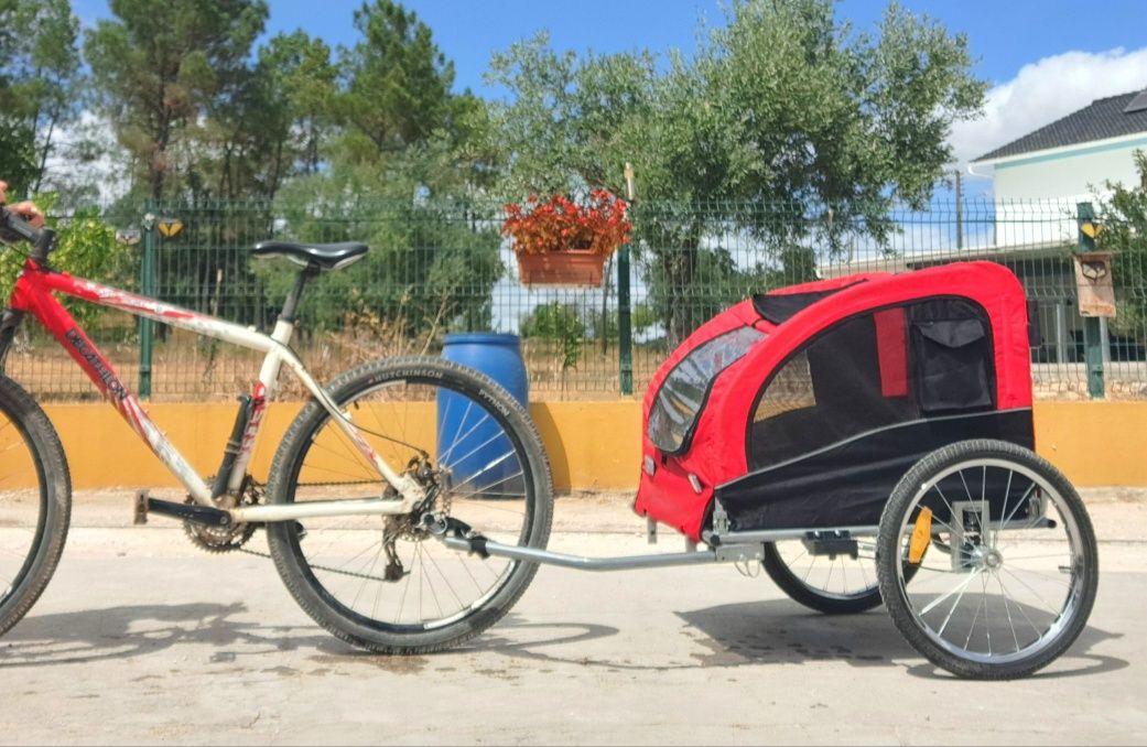 Carrinho de transporte para cães