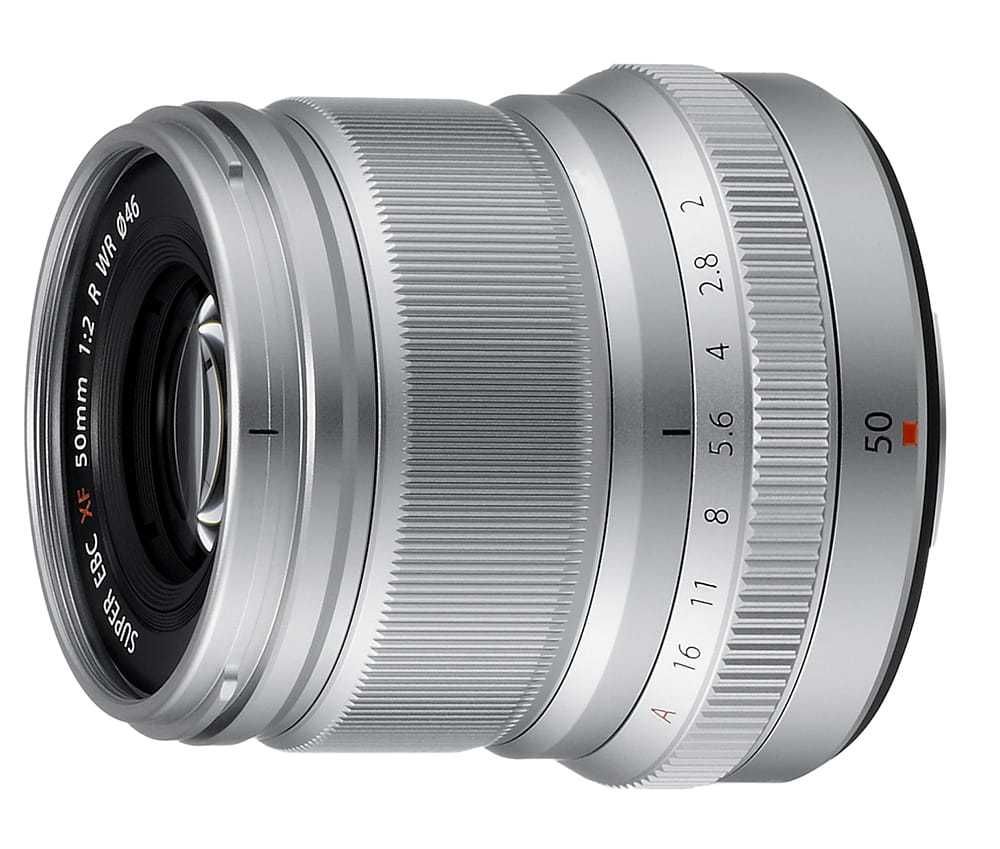 Obiektyw Fujifilm Fujinon XF 50 mm f/2 R WR SREBRNY. Nowy. Gwarancja!