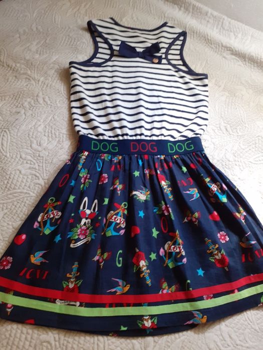 Vestido Rosita senoritas tm 10/12 Anos Novo.