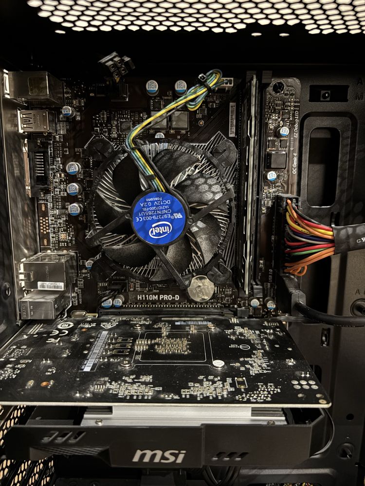 Komputer gamingowy MSI Optimus Intel core i5/ GTX 1050