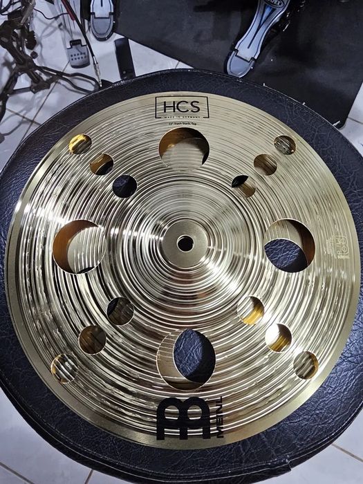 Prato meinl hcs trash stack 12p novo