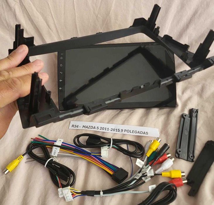 R34 - Auto Rádios MAZDA 5 2011 a 2015 9 POLEGADAS  android