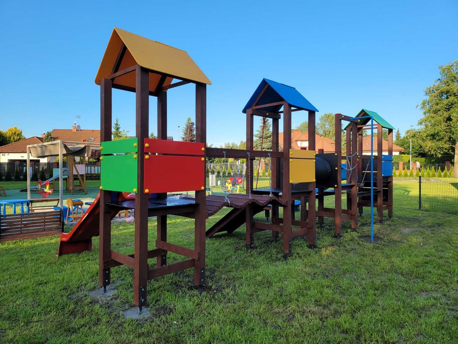 Plac zabaw z Certyfikatem PN-EN 1176 Zestaw pt "Smocza Polanka"