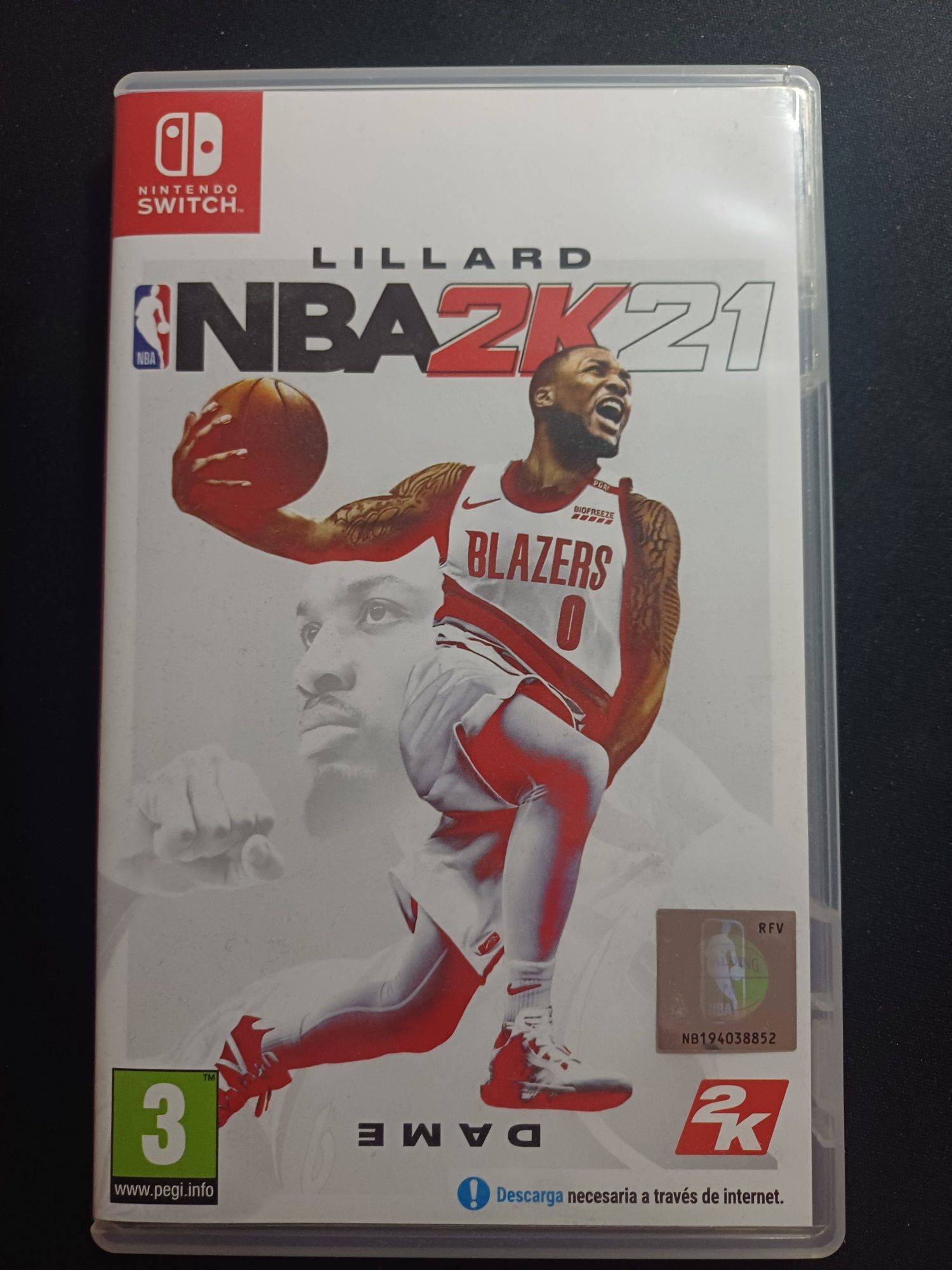 Gra NBA 2021 Nintendo Switch