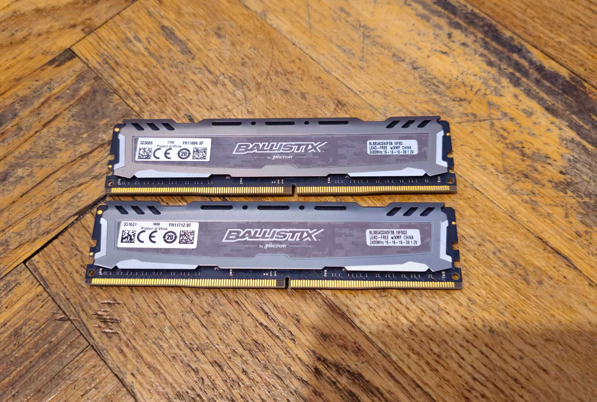 pamięć operacyjna ddr4 crucial ballistix 2x8gb 2400MHz cl16