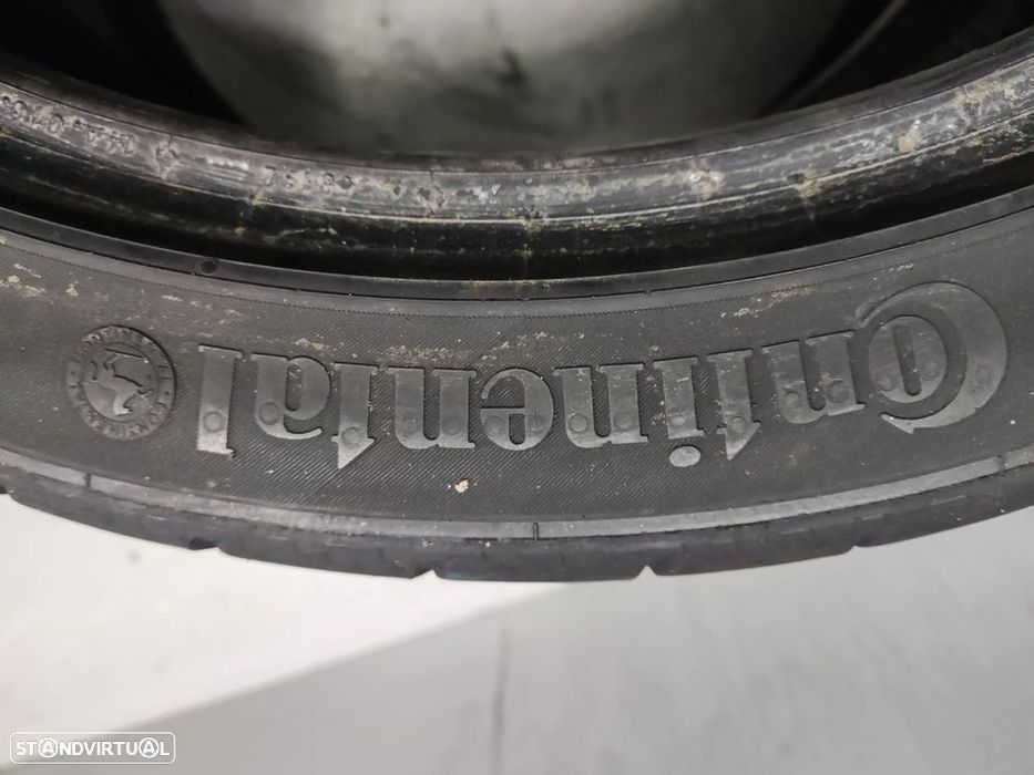 2 pneus semi novos 195-45r17 continental oferta dos portes 90 EUROS
