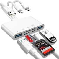 5w1 czytnik kart pamięci adapter USB OTG