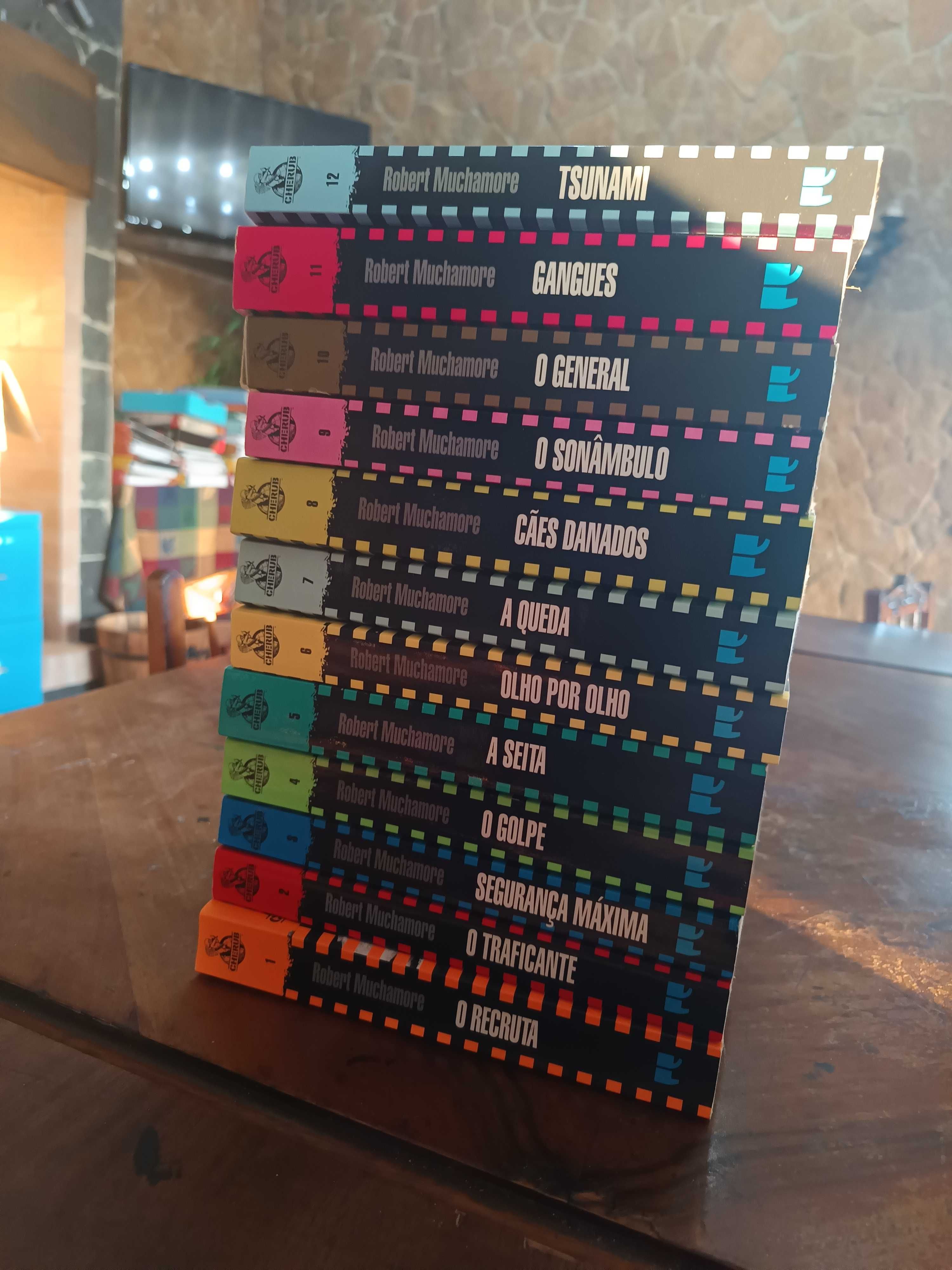 Livros coleção CHERUB