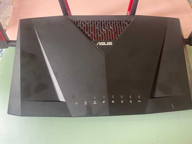 Router Asus AC3100 RT-AC88U Como novo