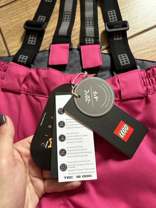 Зимовий комплект, комбінезон lego wear для дівчинки 116 р
