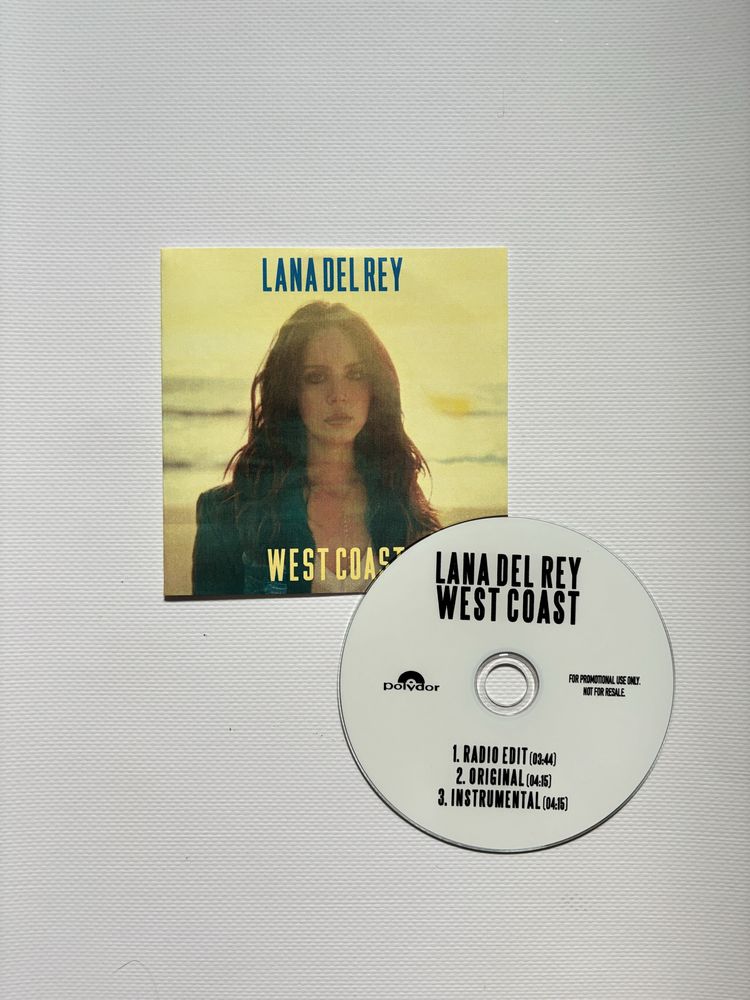 Lana Del Rey - West Coast - Promo CD