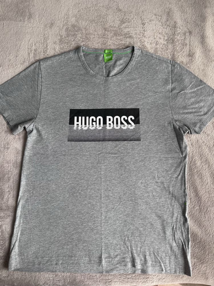 Koszulka męska HUGO BOSS Green L - XL Regular Fit