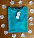 T-shirt azul turquesa - Tamanho M - Just urban