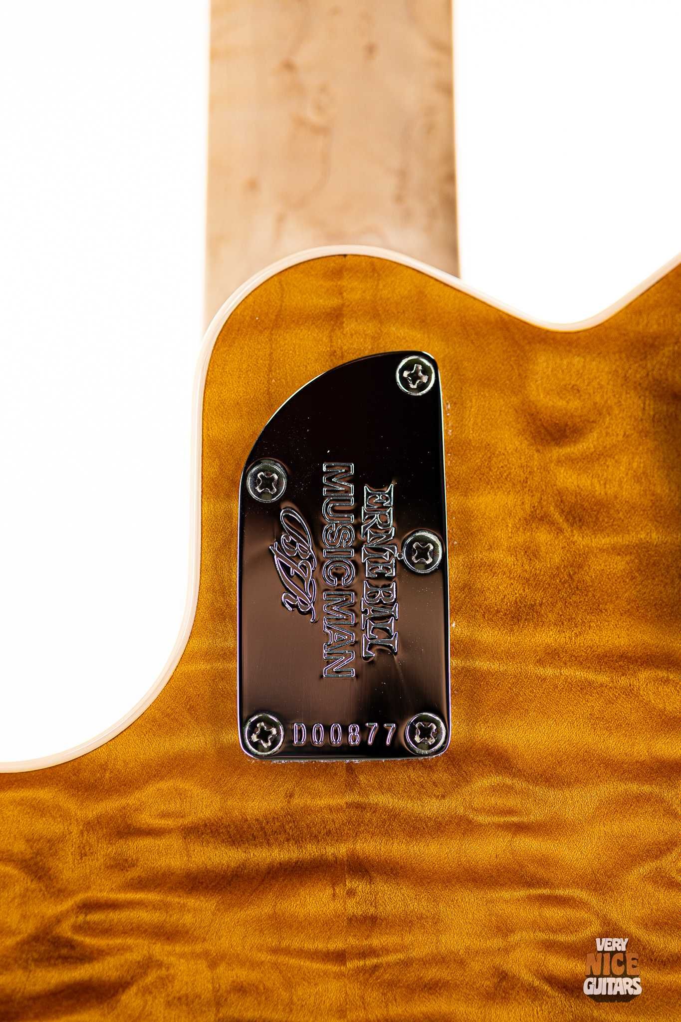 Ernie Ball Music Man BFR Axis Double Trouble Quilt Maple Top and Back