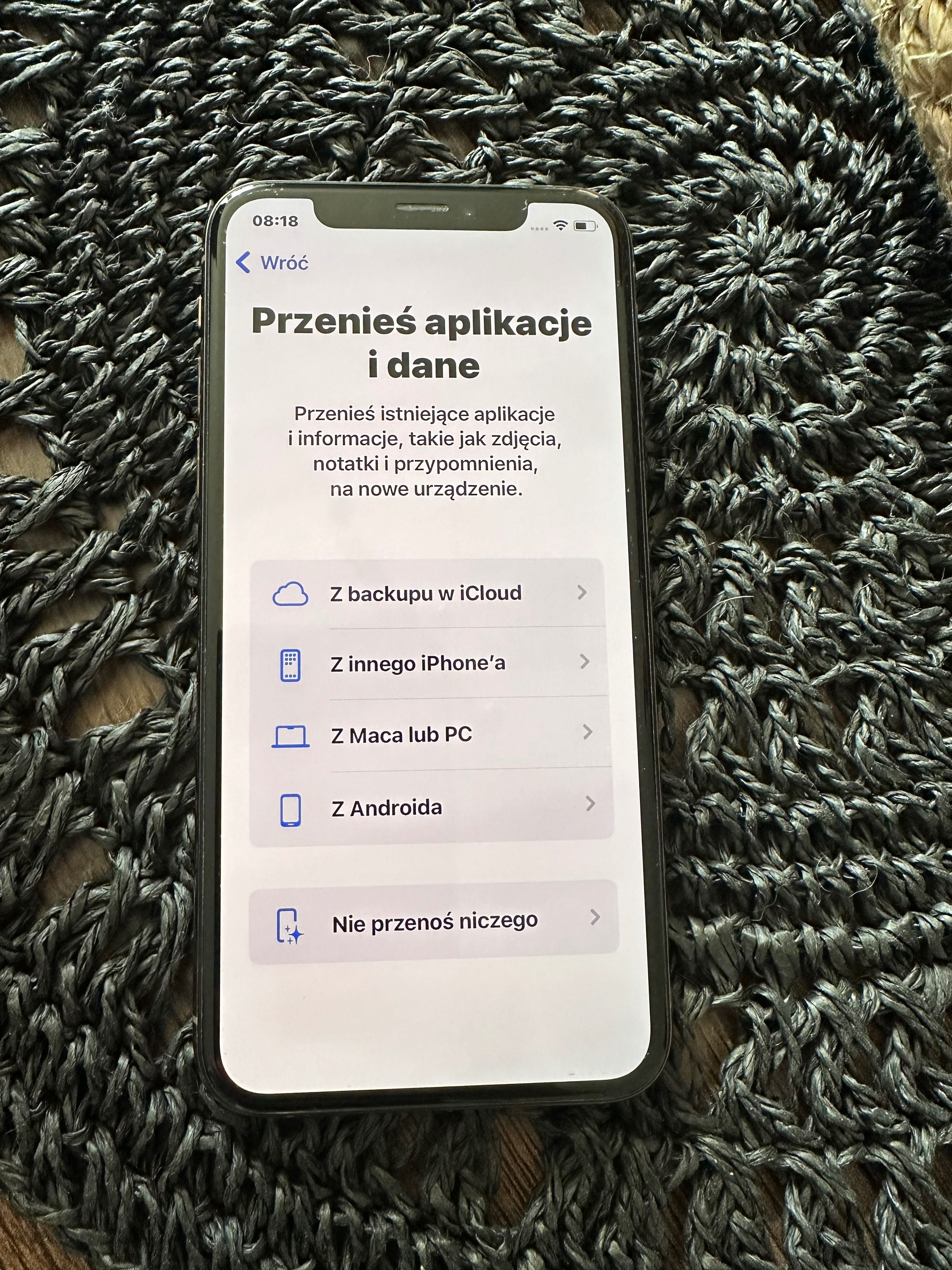 iPhone XS 64g złoty j. Nowy