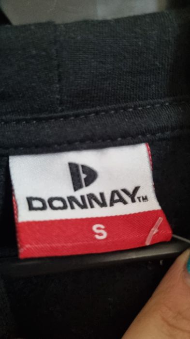 Ocieplana sukienka sportowa z kapturem donnay s