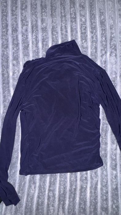 Блуза-гольф, синього кольору