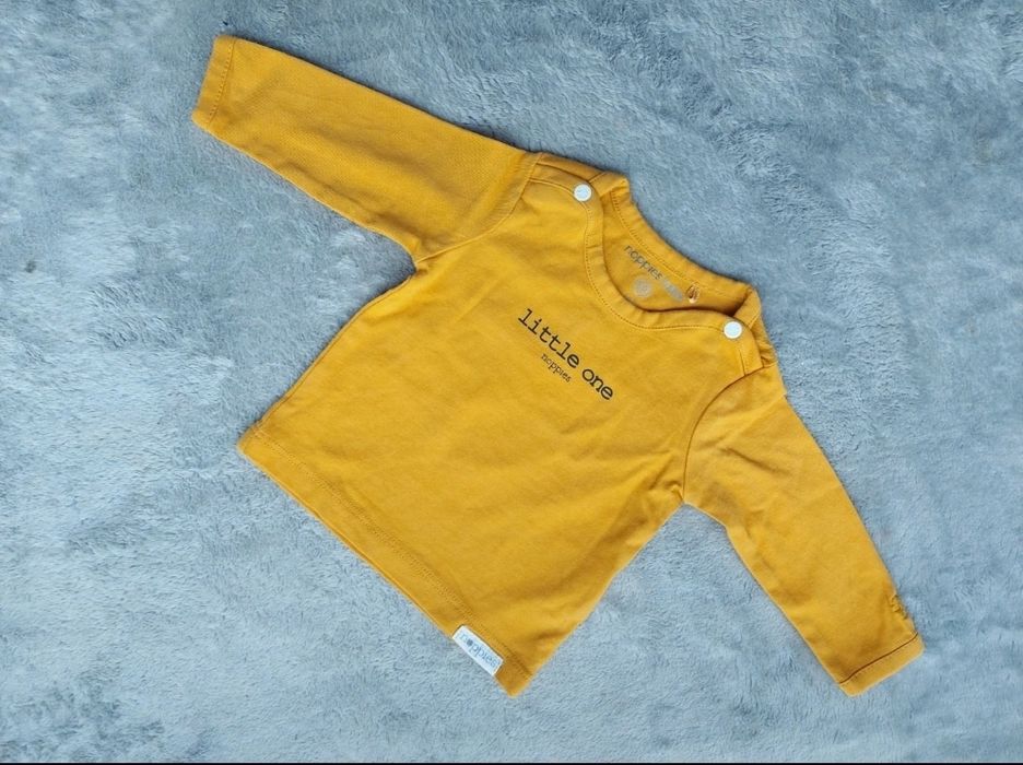 Bawełna 95% Komplet musztardowy niemowlak gwiazdki koniczyna Noppies B